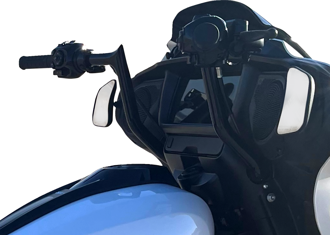 Fat Baggers Inc. 1 1/4" EZ Install Pointed Top Handlebar For Harley Street Glide 2023-2025