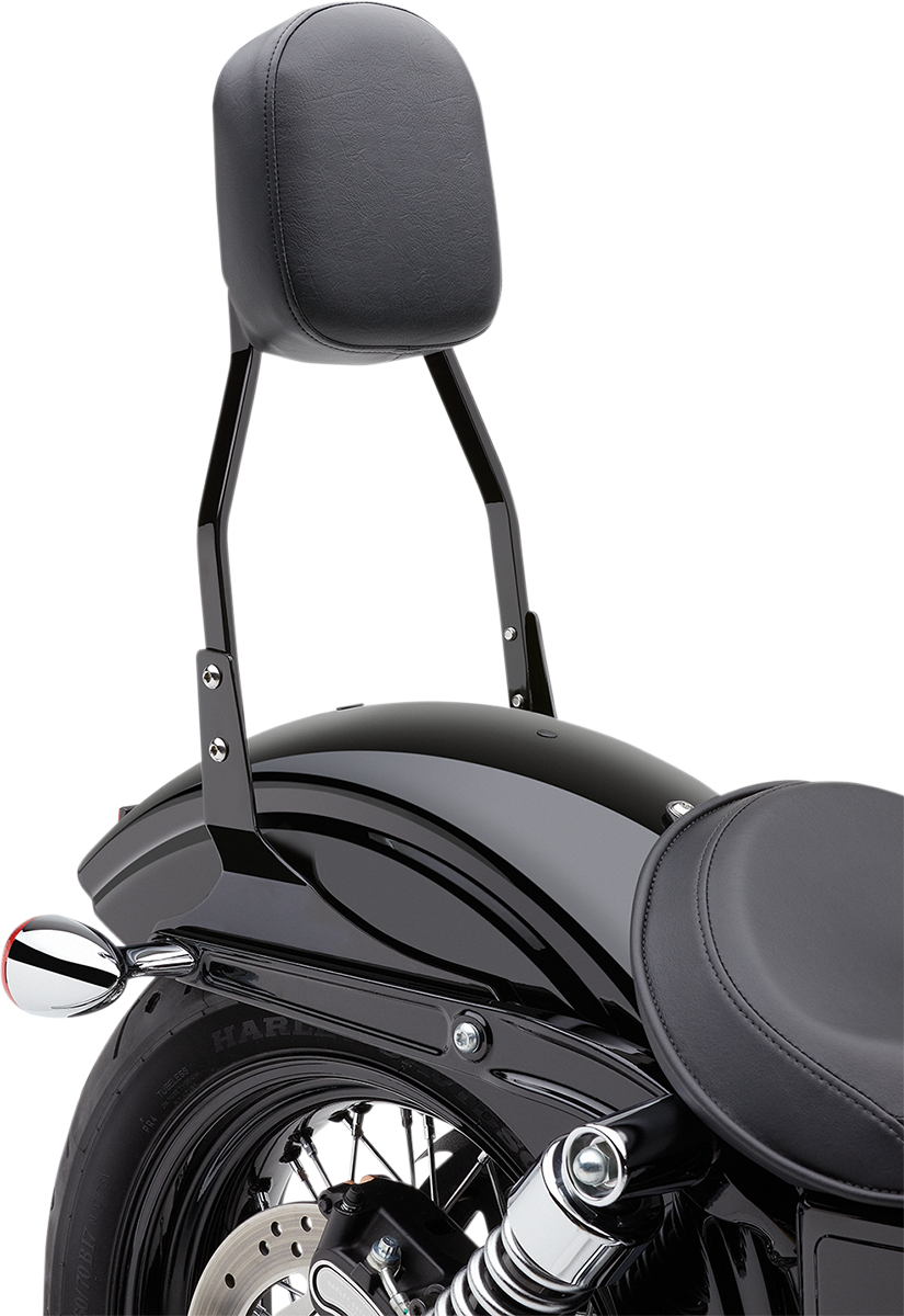 Cobra Standard Square Sissy Bar with Pad For Harley Dyna 2006-2017