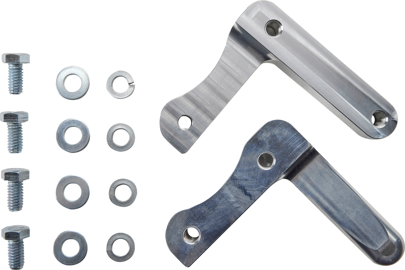 KLOCK WERKS Hugger Series Front Fender with Mounting Blocks for Softail/Dyna