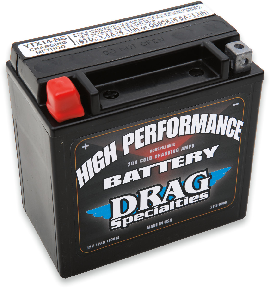 Drag Specialties High Performance Battery