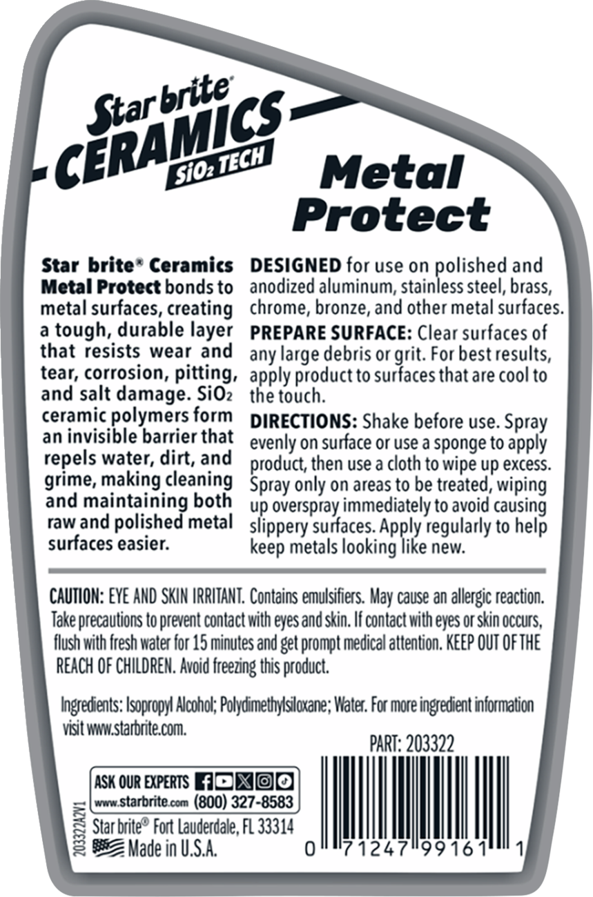 Ceramic Metal Protectant