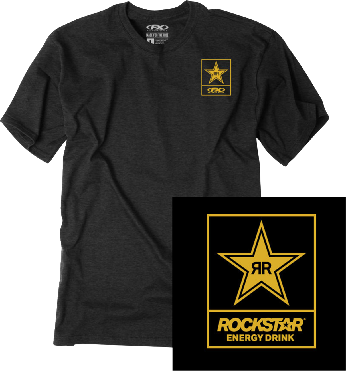 FACTORY EFFEX Rockstar Lockup T-Shirt
