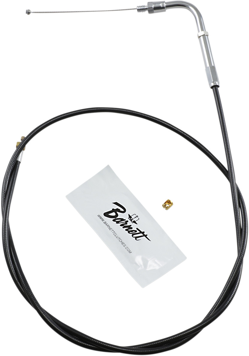 BARNETT Black Vinyl Throttle/Idle Cable
