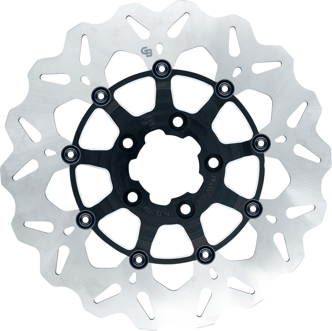 GBrakes 11.5" Floating Wave Rear Rotor For Harley 2000-2017