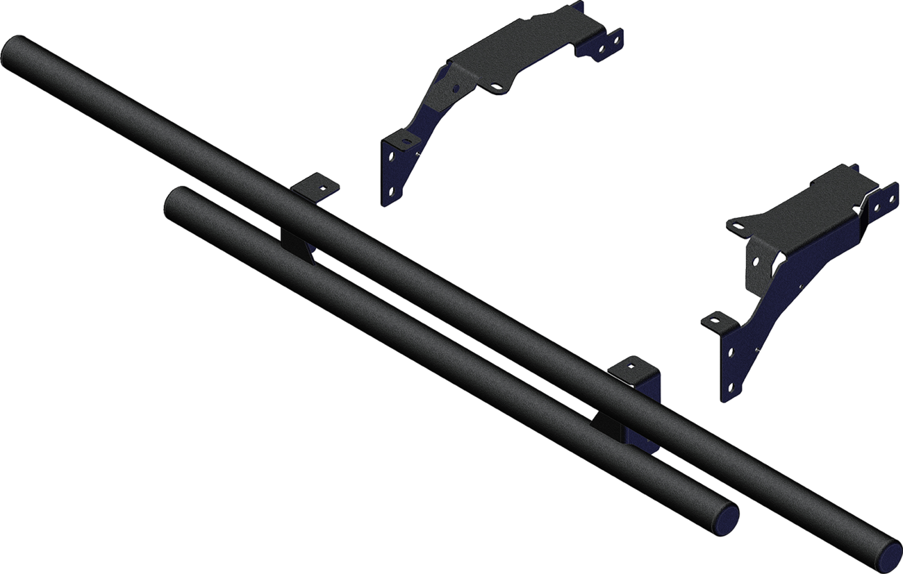 KFI Double Tube Rear Bumper Polaris Ranger XP 1000 / XP Crew Northstar 2022-2025