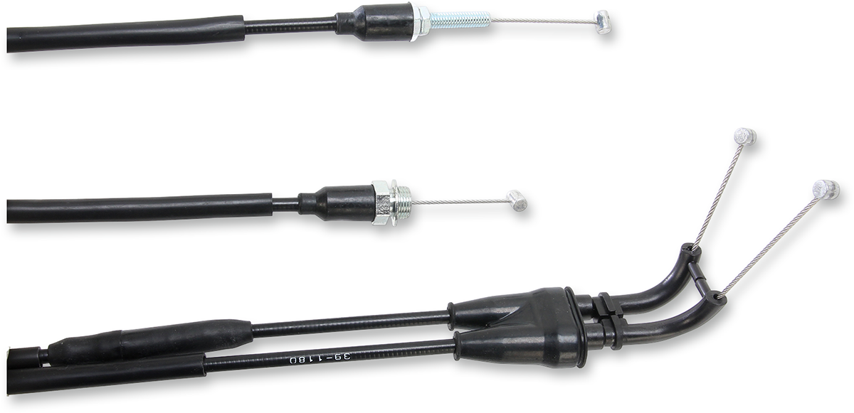 Moose offroad Black Vinyl Throttle Cable - 35" - Yamaha