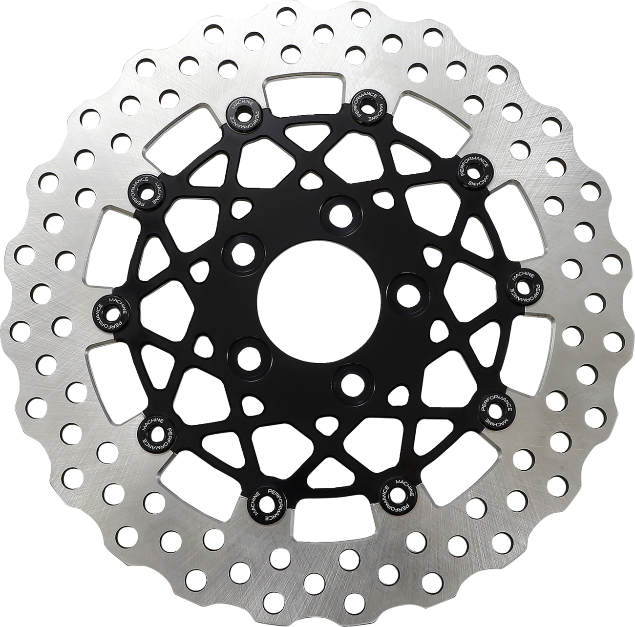Performance Machine 11.5" Speedstar Floating Rear Rotor For Harley 2000-2017