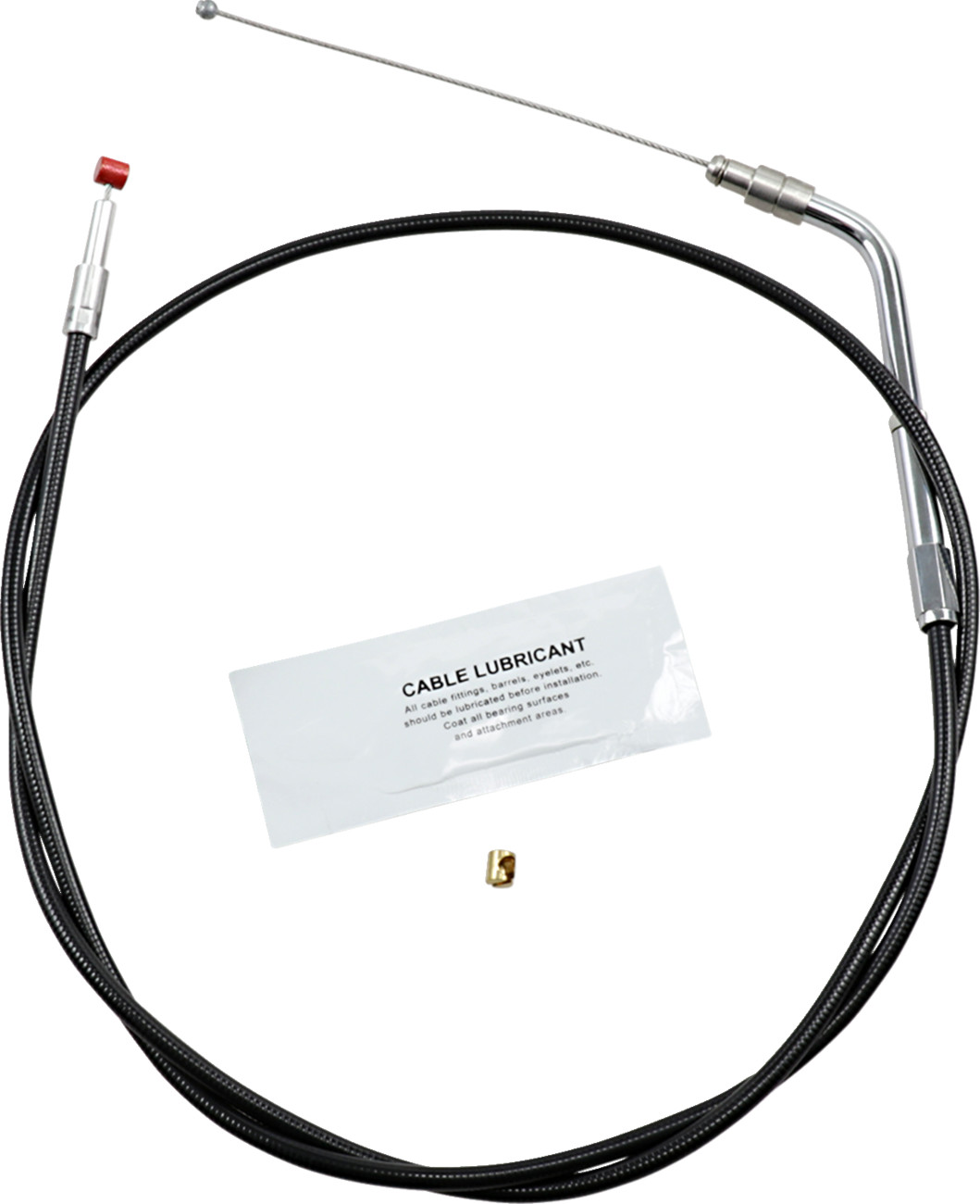 BARNETT Black Vinyl Throttle/Idle Cable