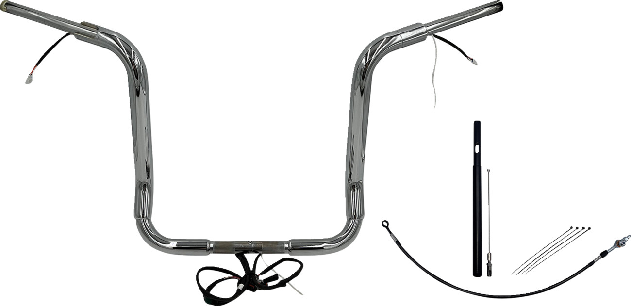 FAT BAGGERS INC. EZ Install Wired 1-1/2" Round Top Handlebar Kit