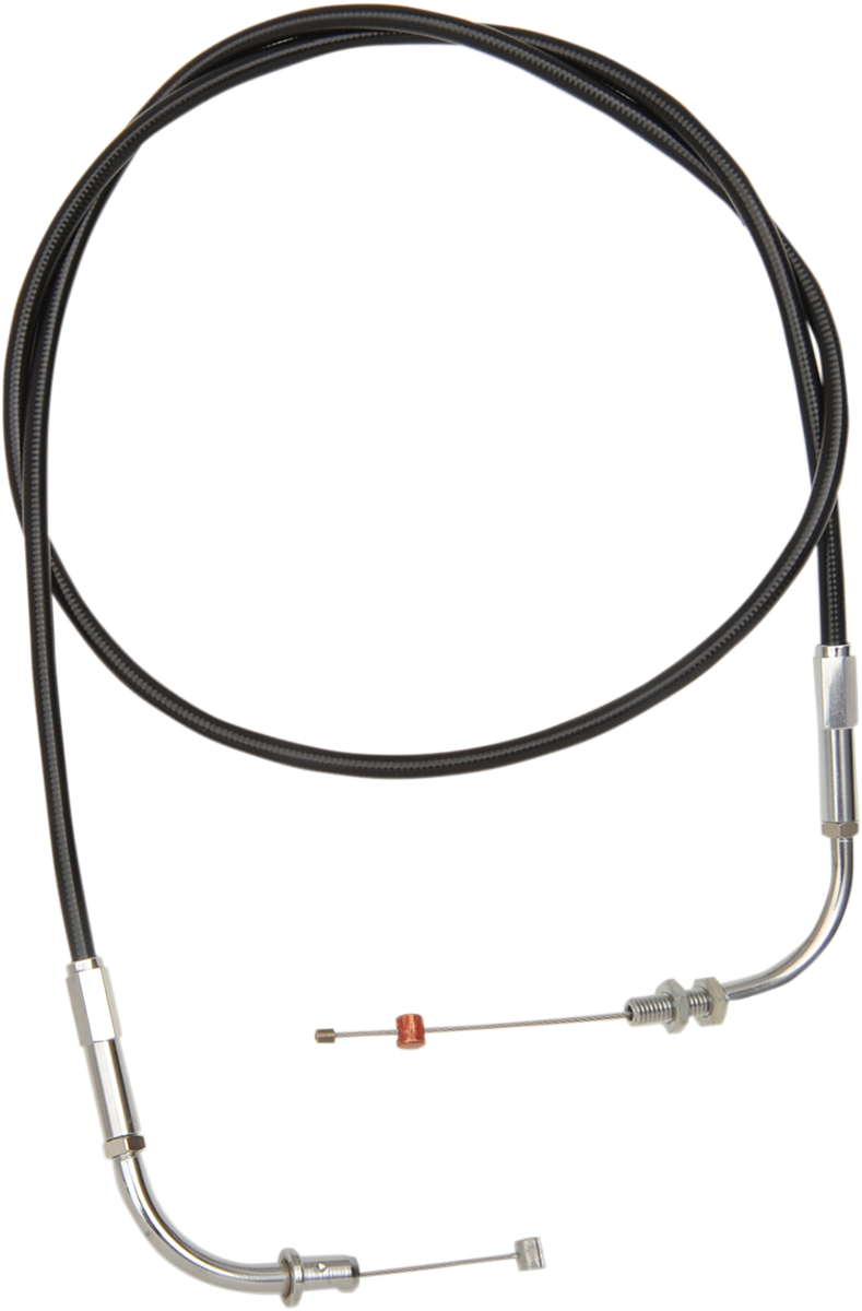 Black Vinyl Throttle/Idle Cable for Victory