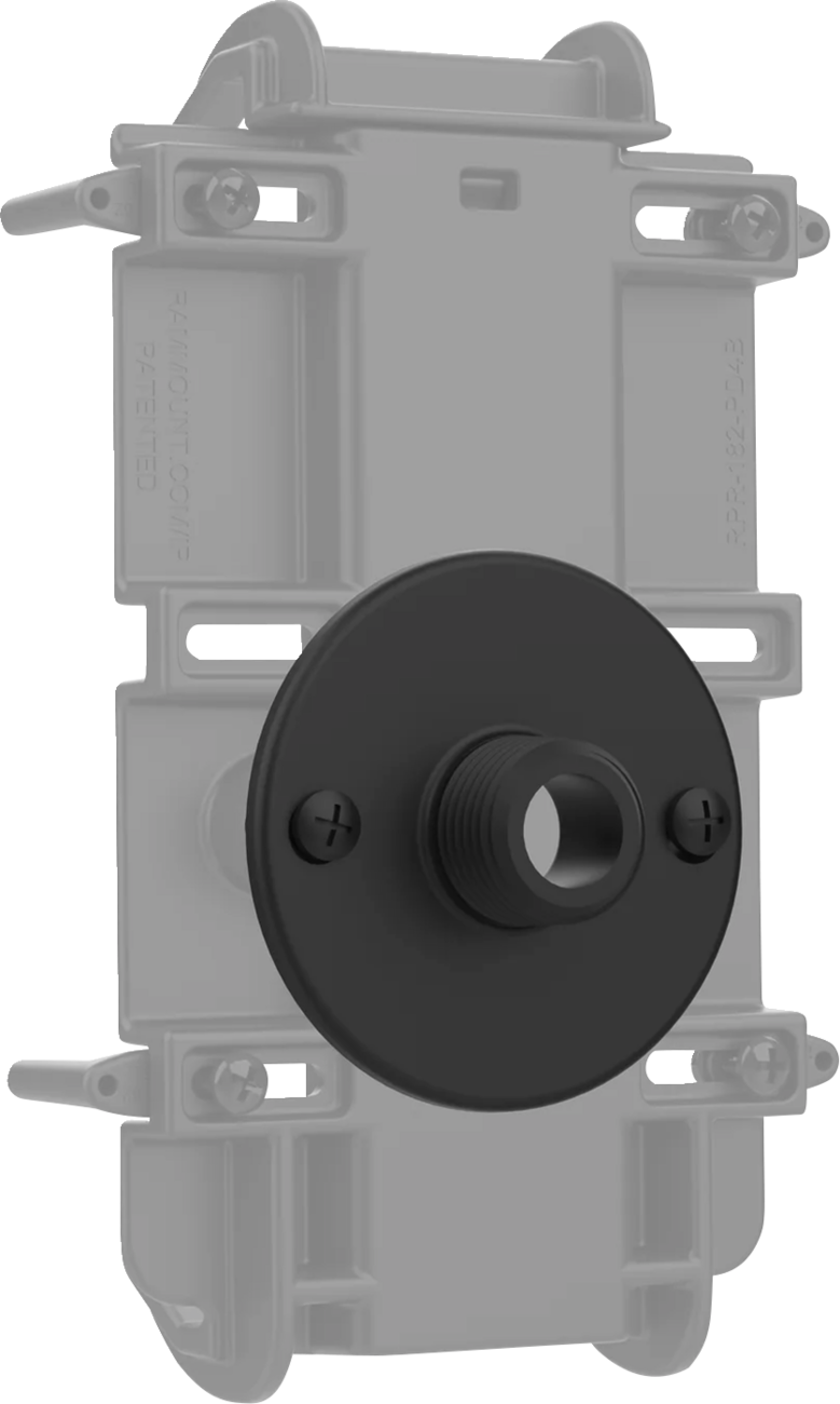 RAM Mounts Vibe Safe with NPT Adapter for 2-Hole Phone Holders