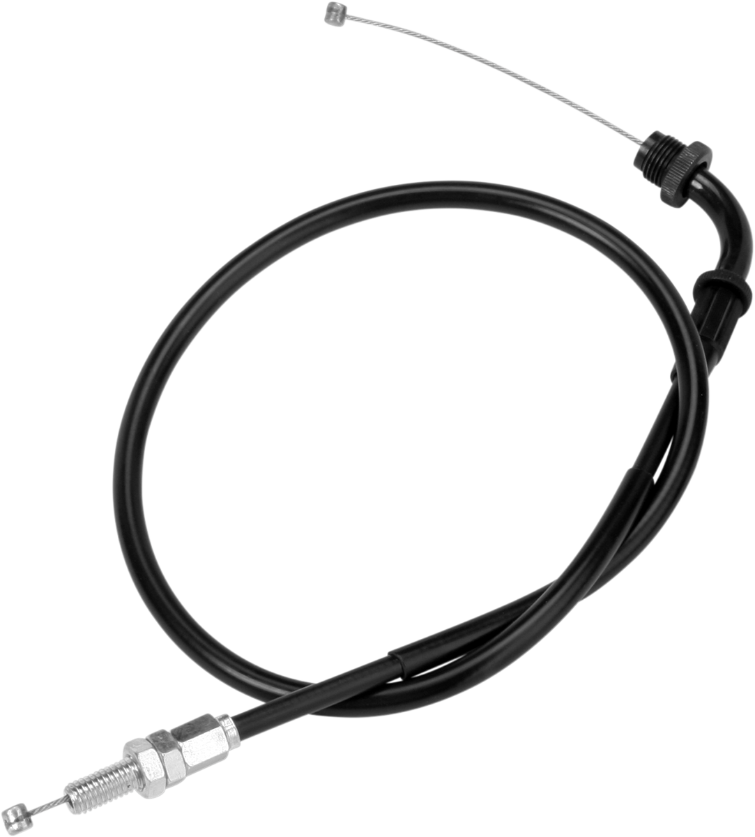 Black Vinyl Throttle Cable