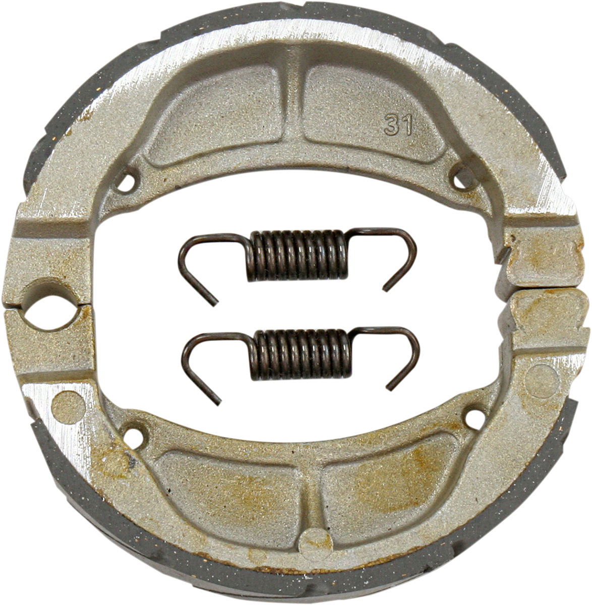 EBC 715G Grooved Front Brake Shoes Kawasaki / Suzuki 110cc 2002-2025