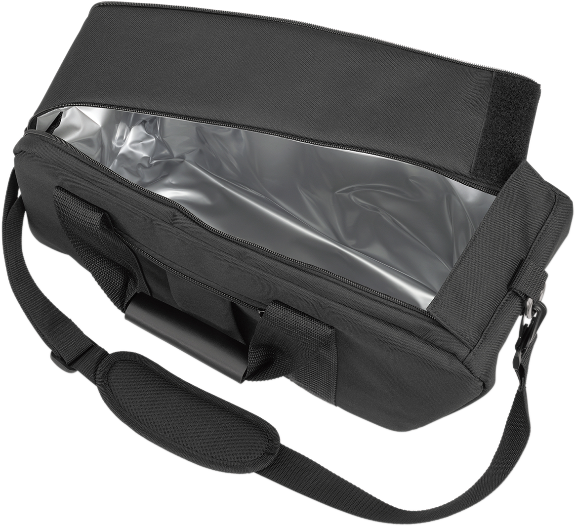 Show chrome King Kooler Saddlebag