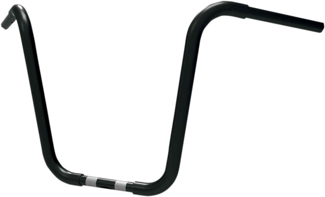 Khrome werks 1-1/4" Fat Ape Hanger Handlebar - 16" - TBW - Black Harley Davidson