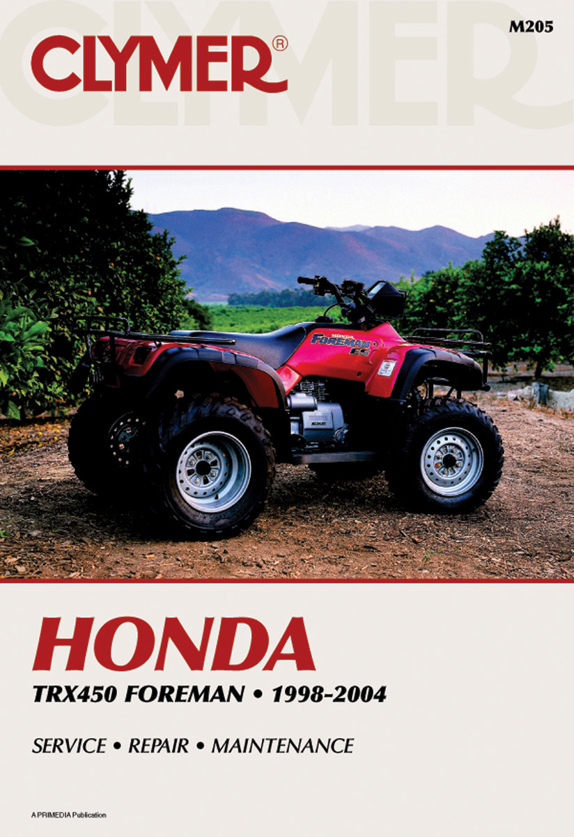 CLYMER ATV Repair Manual — Honda