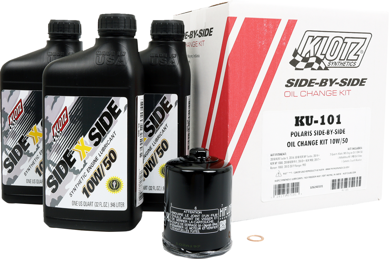 KLOTZ OIL SxS Oil Change Kit