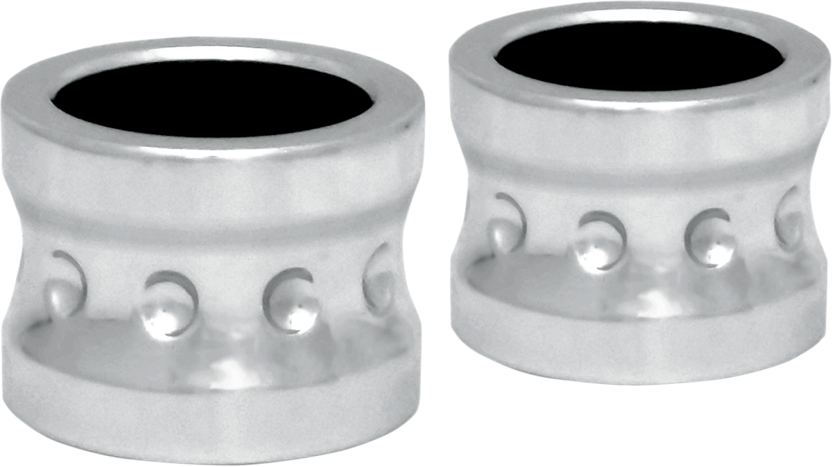 Covingtons Dimpled Front Axle Spacers For Harley Touring 2008-2025