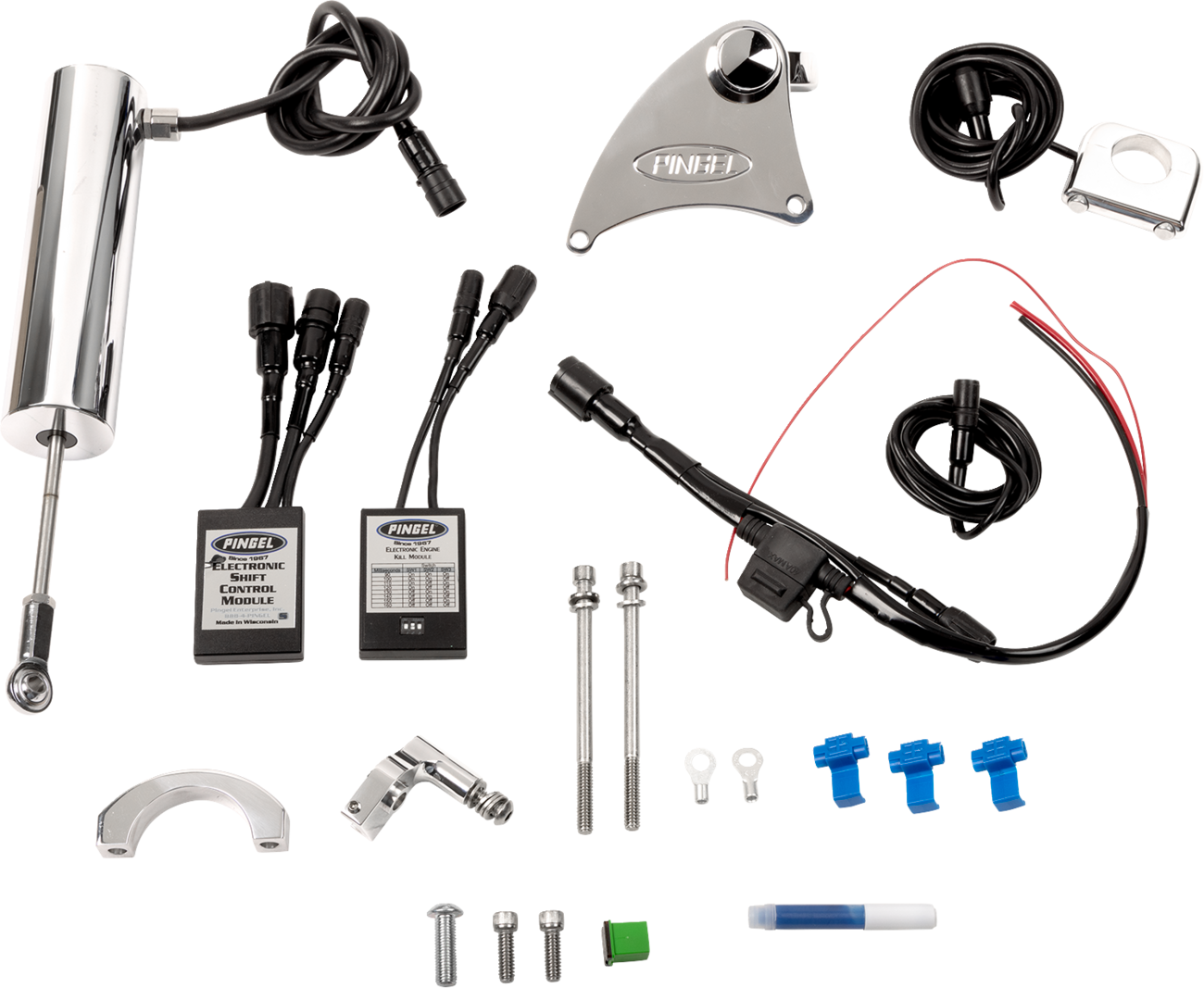 PINGEL Silver Electric Speed Shifter Kit