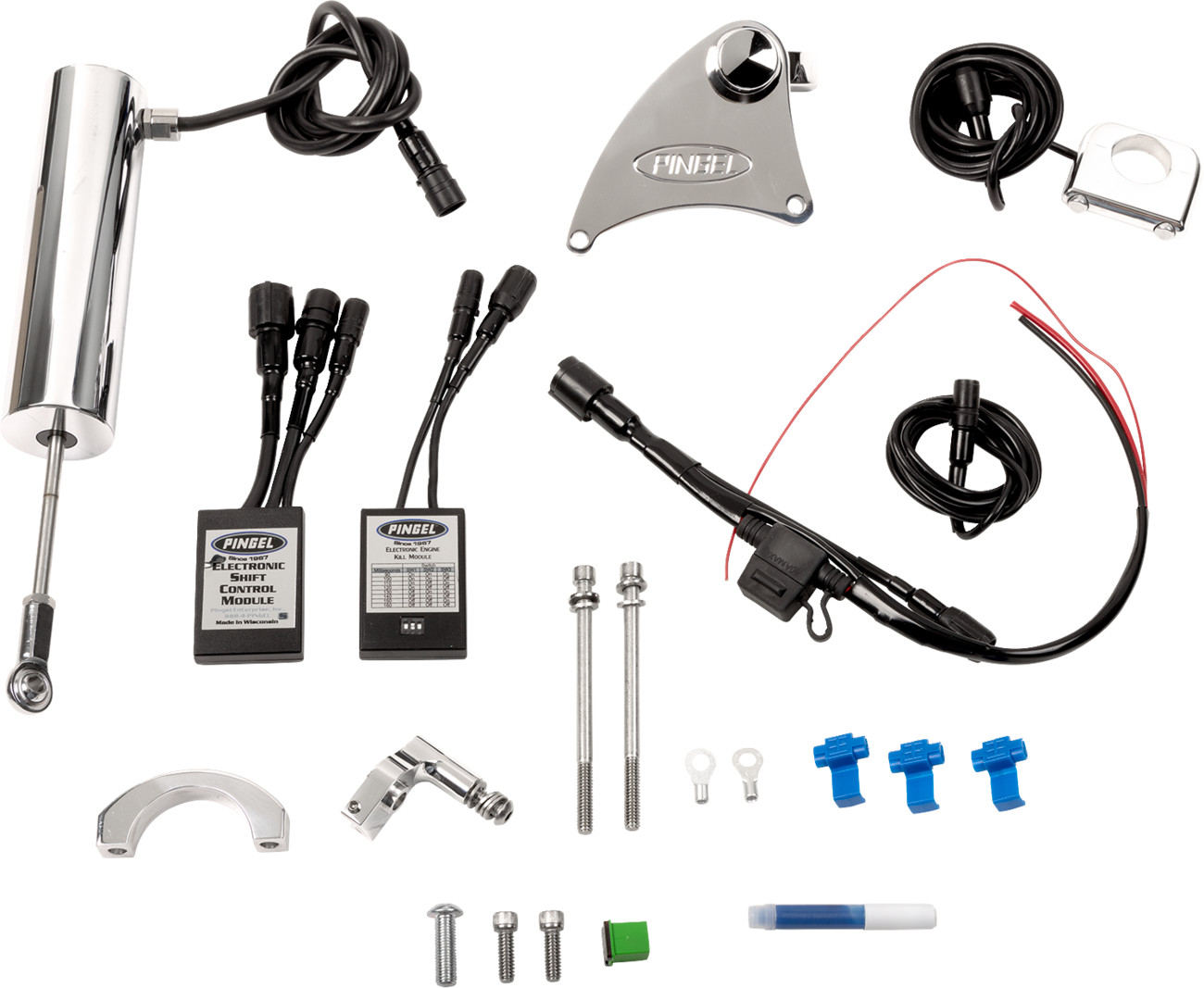 PINGEL Silver Electric Speed Shifter Kit