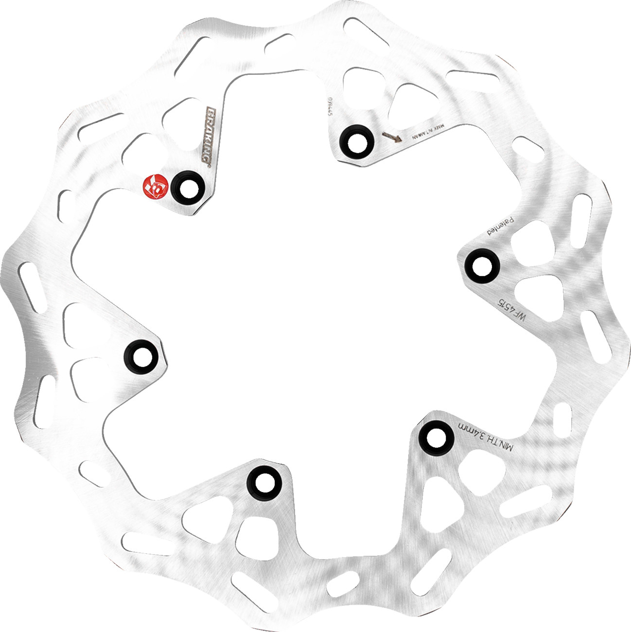 BRAKING Rear Brake Rotor