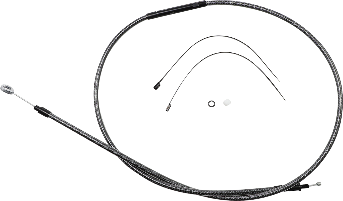 High-Efficiency Polished KARBONFIBR Clutch Cable