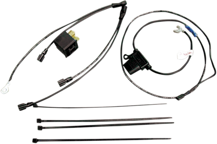 RIVCO PRODUCTS Magnum Electric Horn Hardware Kit — Black