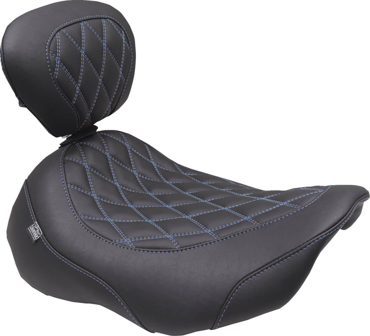 Mustang Wide Tripper Diamond Solo Seat For Harley FLHX / FLTRX 2023-2025