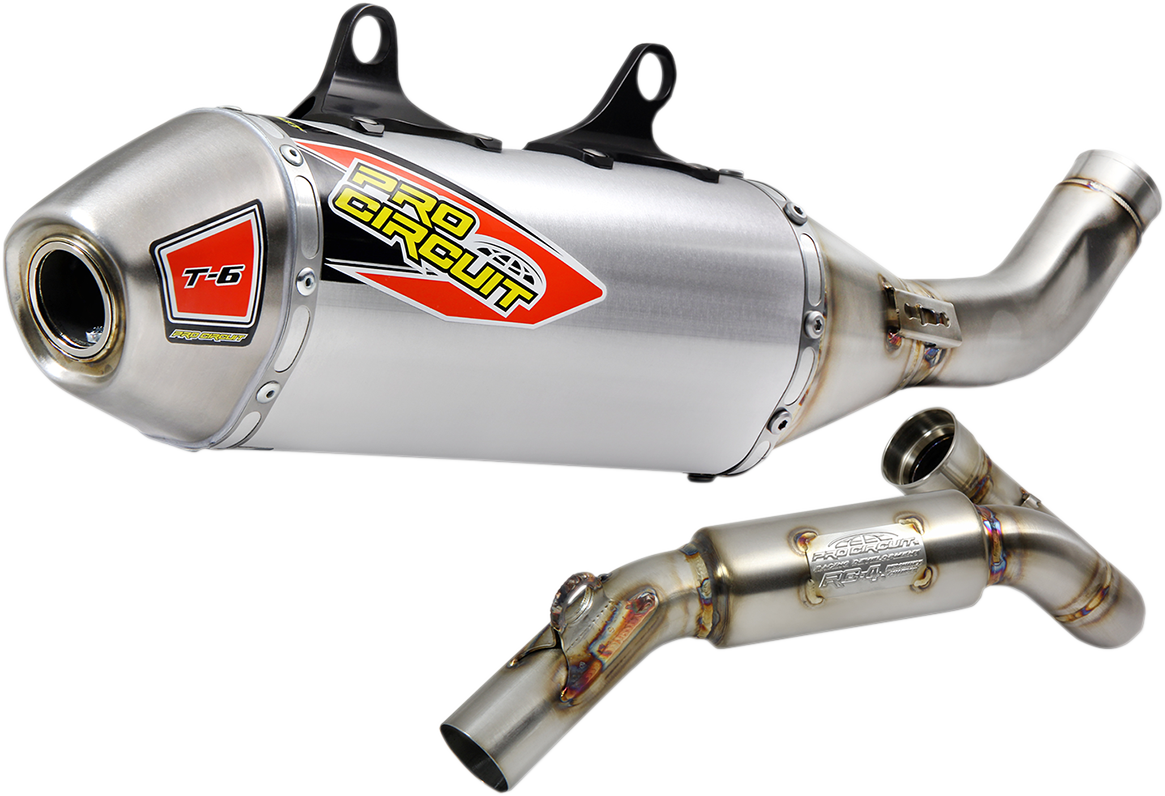 Pro Circuit T-6 Exhaust System KTM / Husqvarna / Gas Gas 450cc 2018-2023