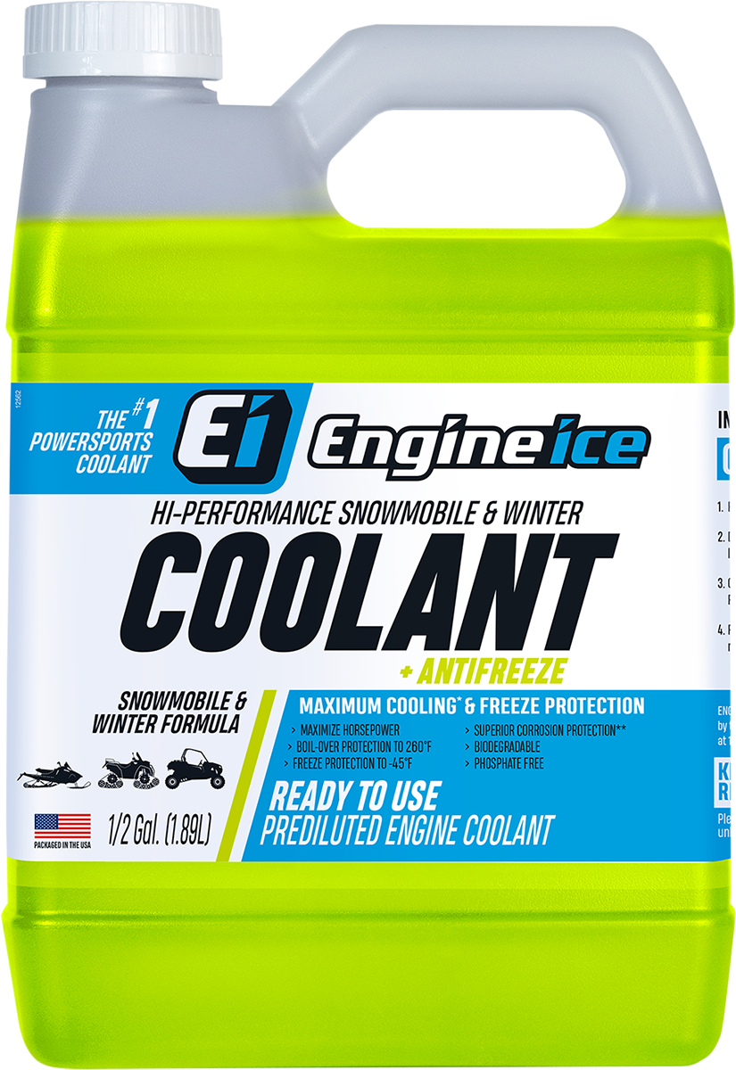 Engine Ice Hi-Performance Snowmobile Winter Coolant / Antifreeze