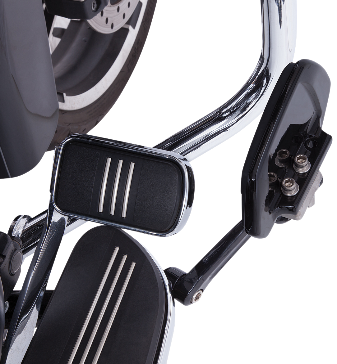 Ciro Twin Rail Floorboard For Harley