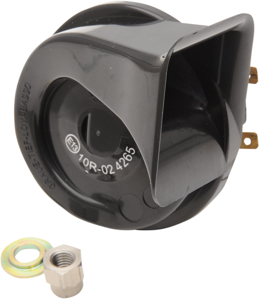 Drag Specialties 12 V Black Horn