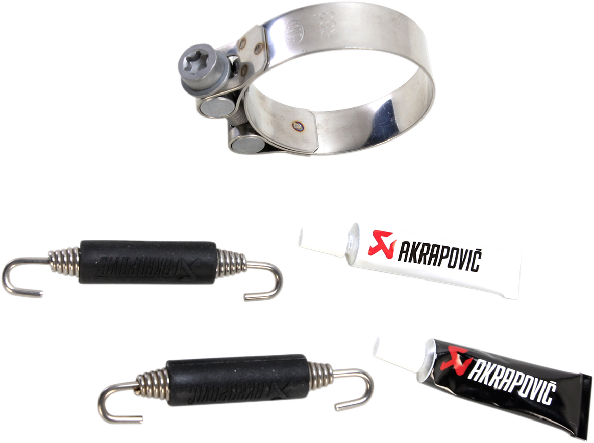 AKRAPOVIC Slip-On Line Muffler — Oval