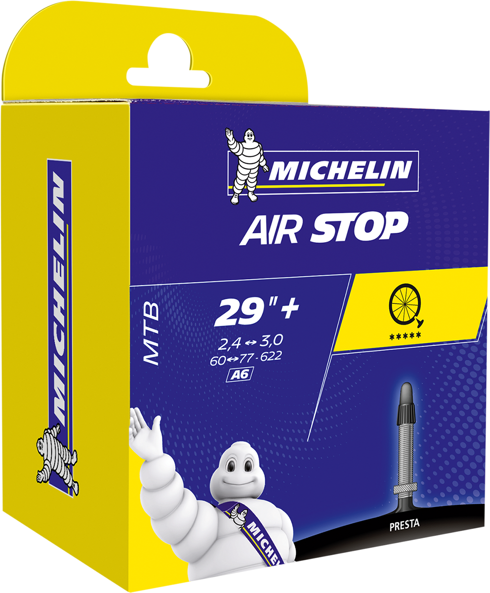 Michelin Air Stop Tube - 2.4" - 3.0" x 29" - Presta 40 mm