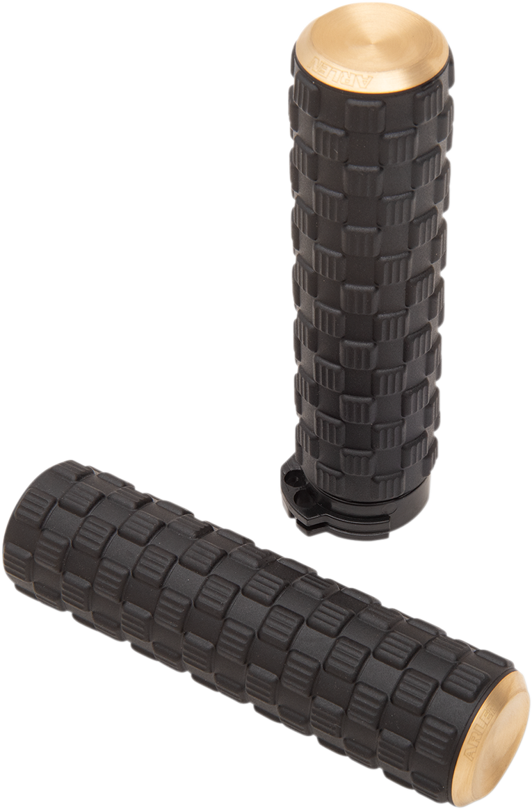 Arlen ness Air Trax Grips - Cable - Brass Harley Davidson