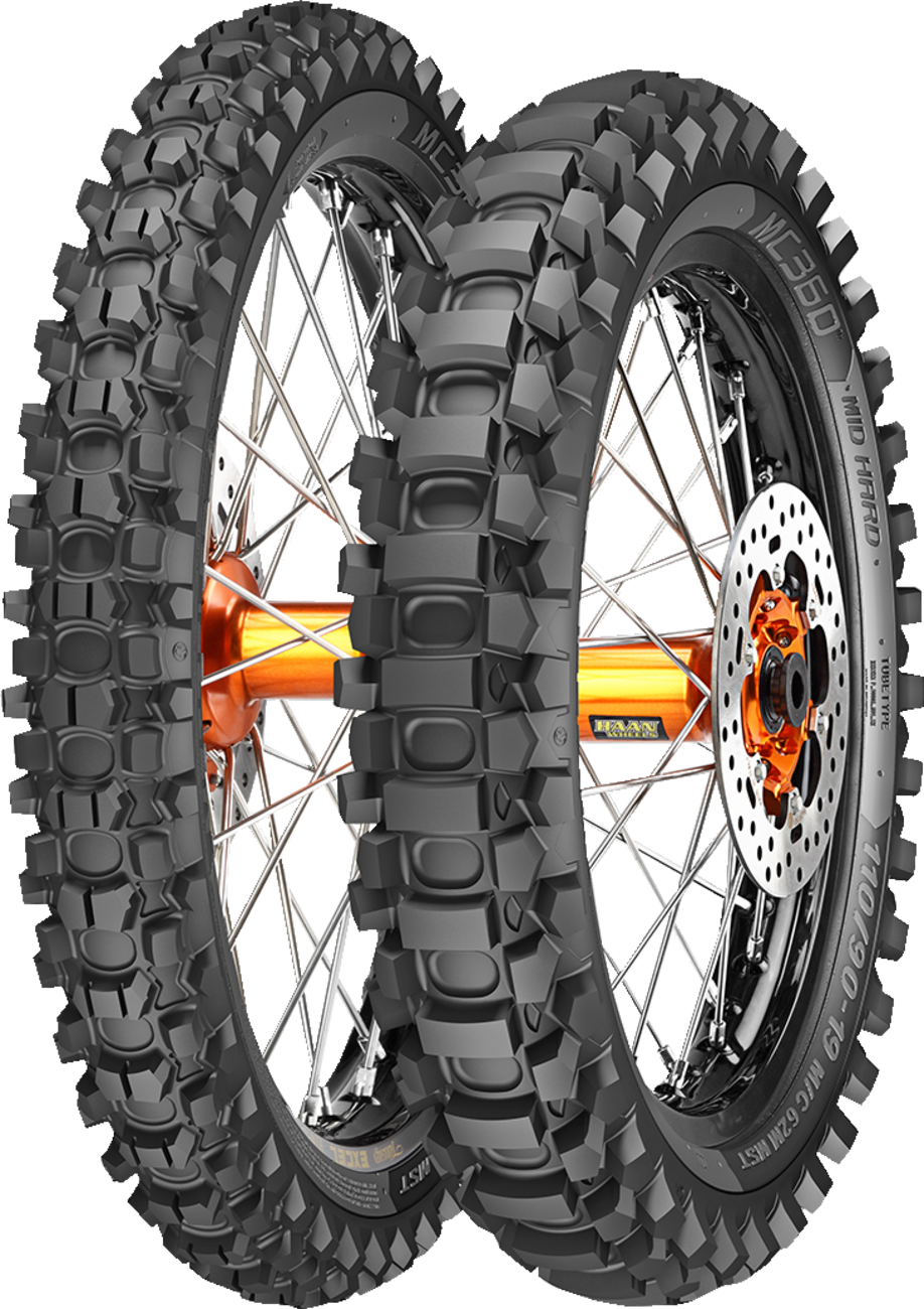 Metzeler Tire - MC360™ Mid-Hard - R Spec - Rear - 100/90-19 - 57M