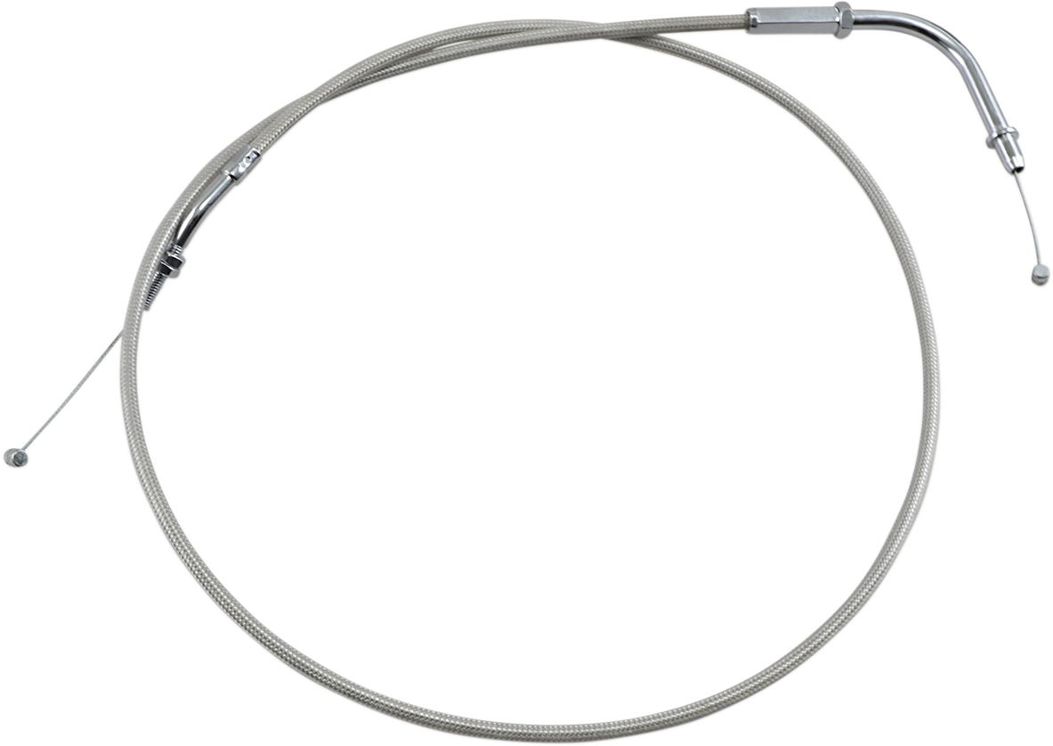 Armor Coat Stainless Steel Throttle/Idle Cable for Cruisers