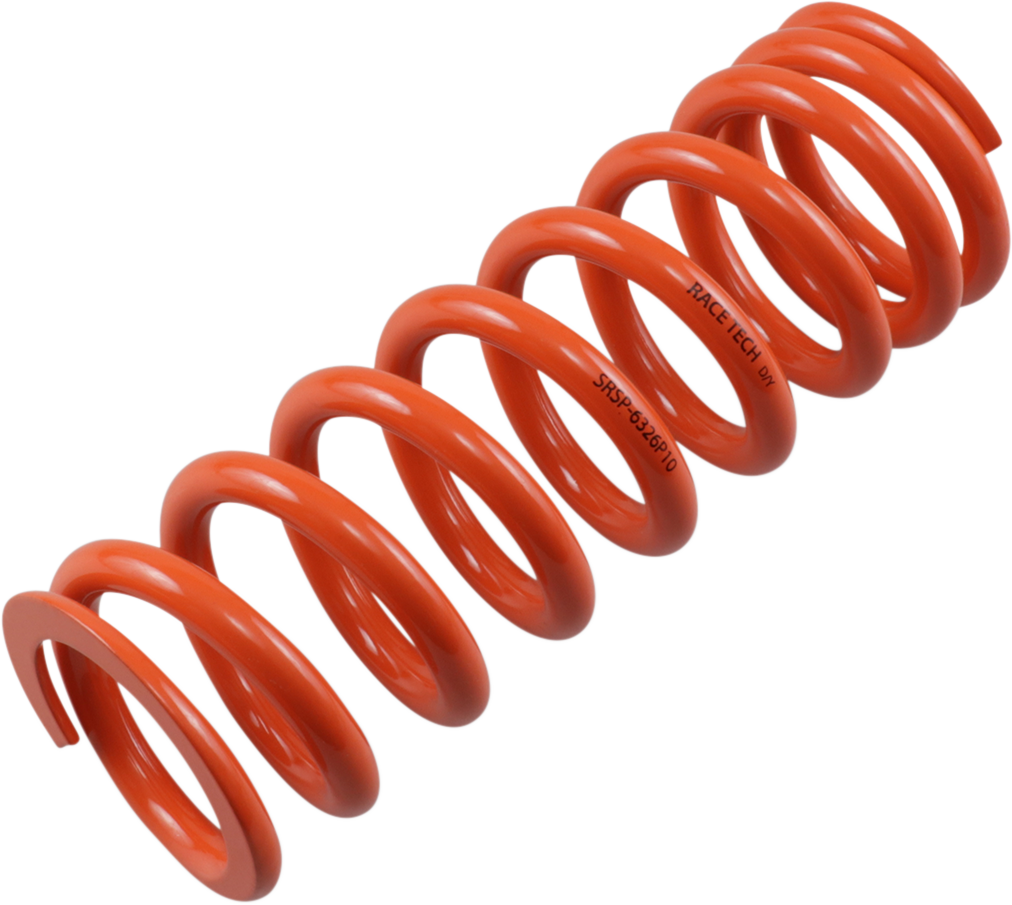 Progressively Wound Shock Spring