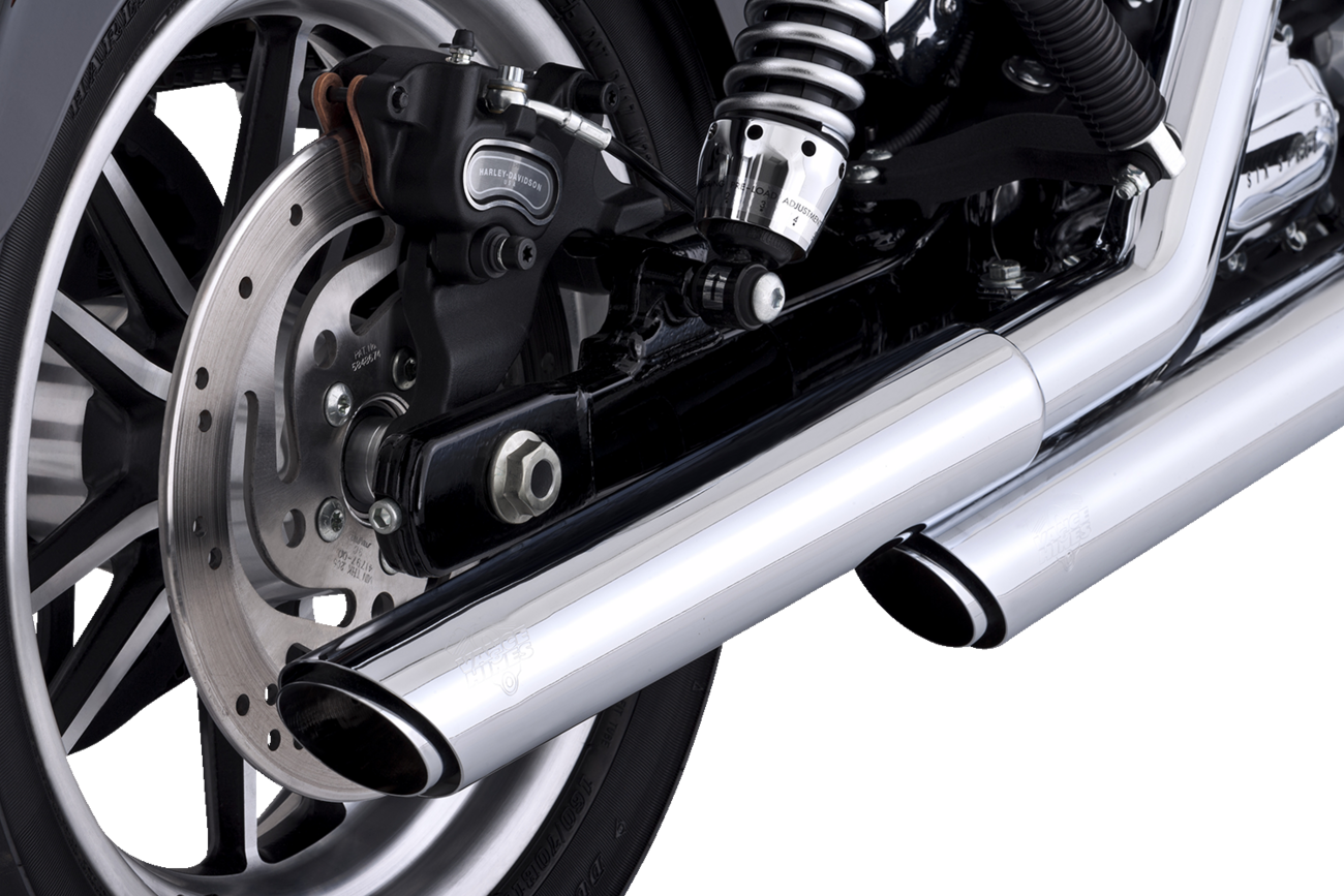 VANCE & HINES 3" Twin Slash Slip-On Mufflers
