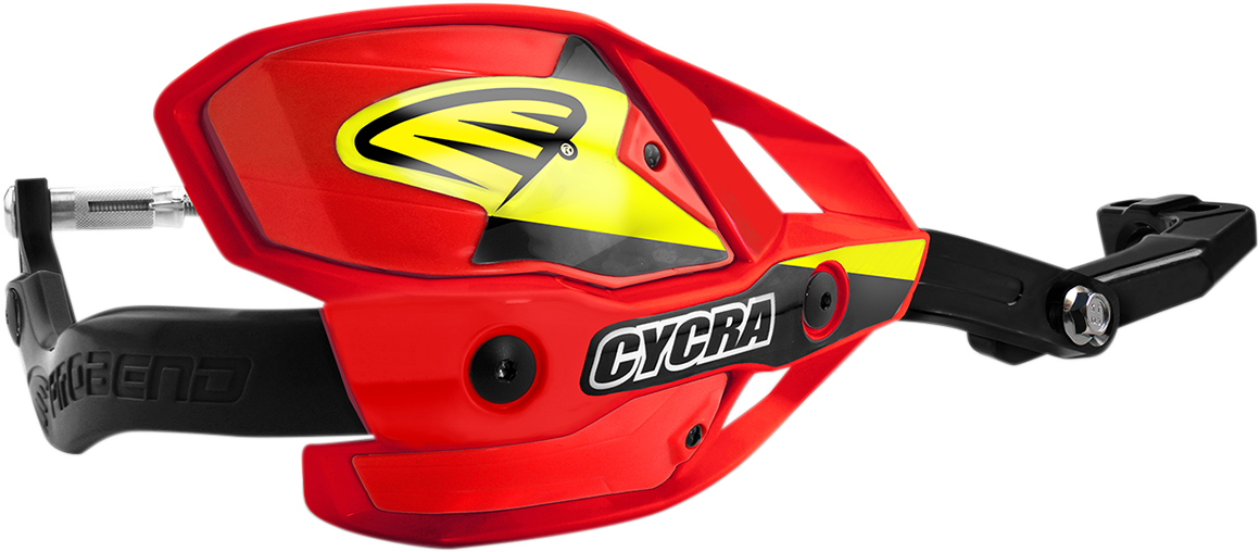 Cycra Ultra Probend HCM Handguards - 1-1/8" - Red