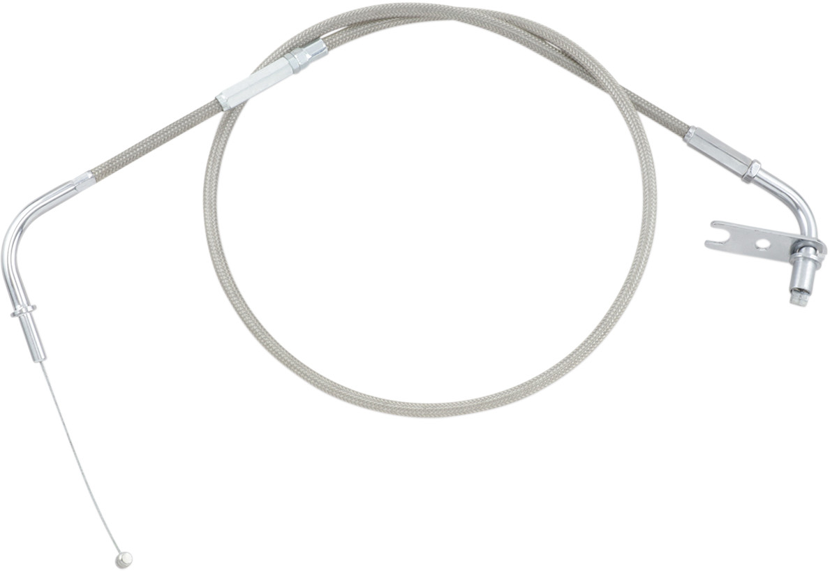 MOTION PRO Armor Coat Stainless Steel Throttle/Idle Cable for Cruisers