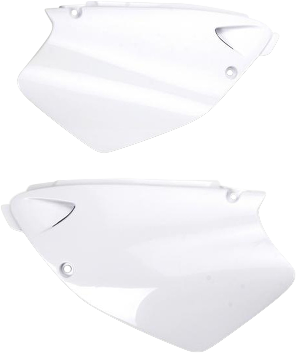 Acerbis Side Panels - White 1996-2001 Yamaha YZ125 / 1996-2001 Yamaha YZ250