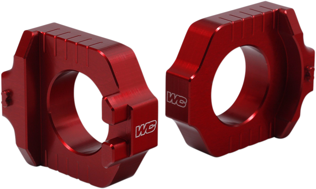 Works Connection Elite Axle Blocks Yamaha 125cc-450cc 2002-2025