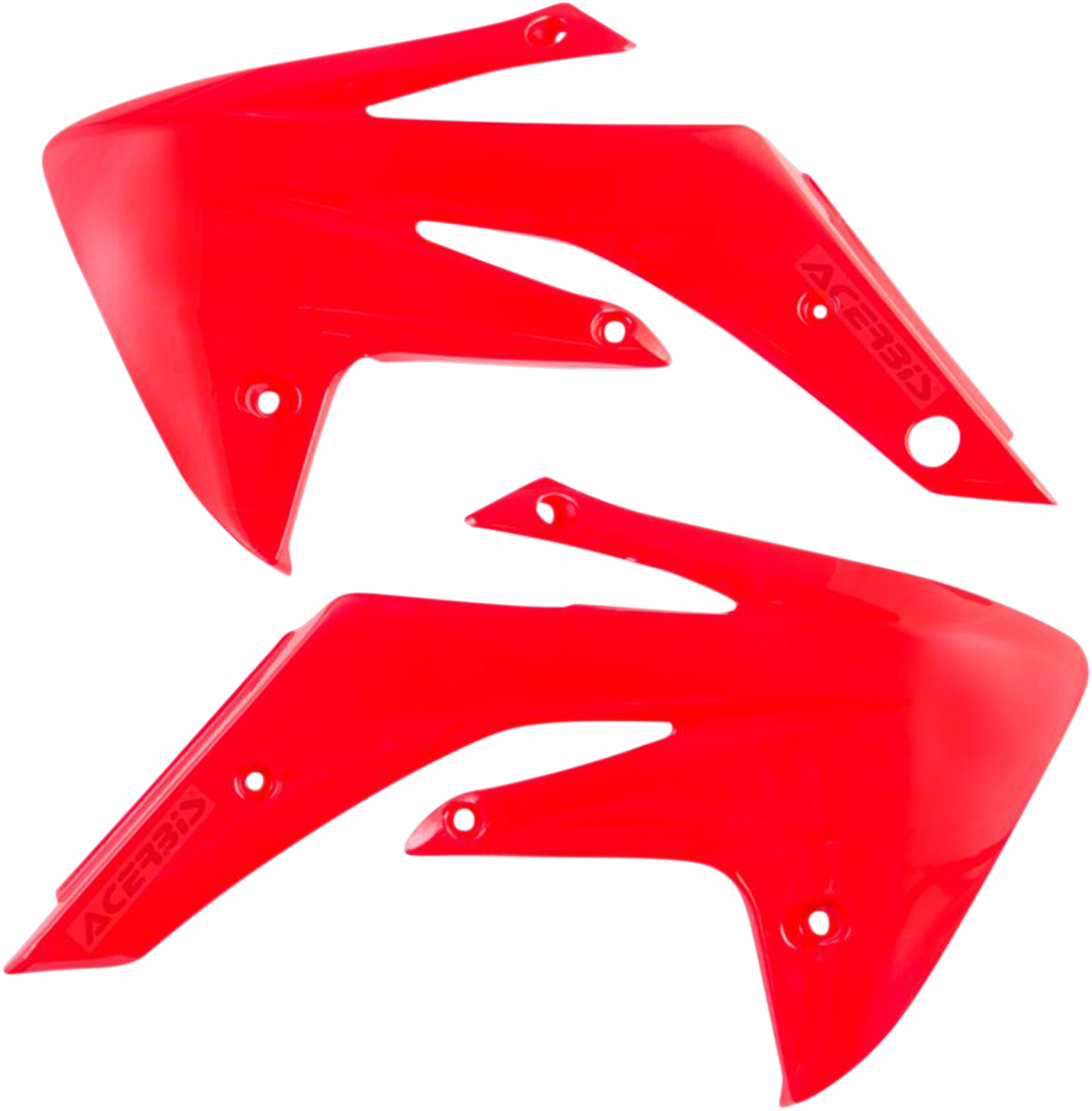 Acerbis Radiator Shrouds - Red 2007-2025 Honda CRF150R