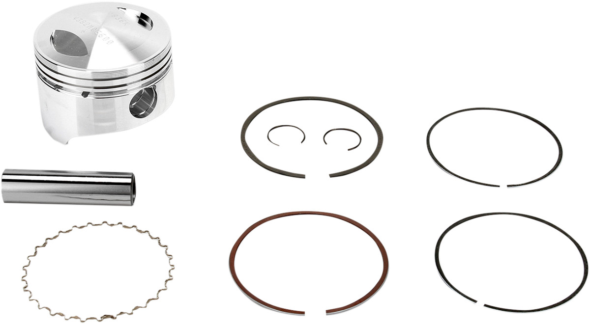 Wiseco Piston Kit Suzuki LT 230 QuadSport S 4x2/LT 230E QuadRunner 4x2/LT 250 QuadSport S 4x2/LT-F 250 Ozark 4x2/LT-F 250 QuadRunner 4x4 / Arctic Cat 250 2x4/250 4x2/250 4x4 1985-2014 4382M06750