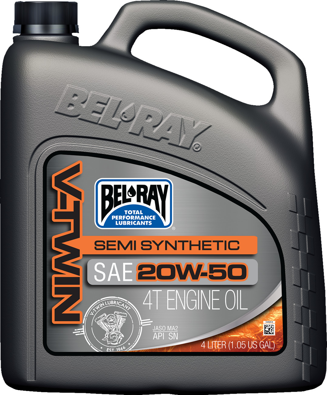 BEL-RAY V-Twin Semi-Synthetic 4-Stroke Engine Oil