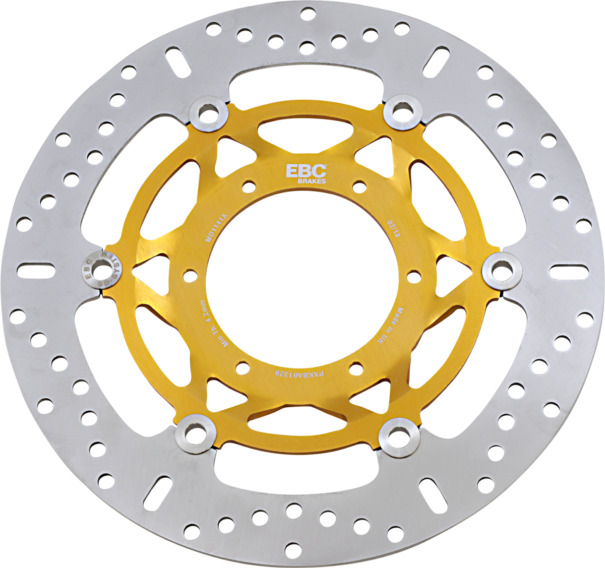 MD Series Pro-Lite Contour X Brake Rotor