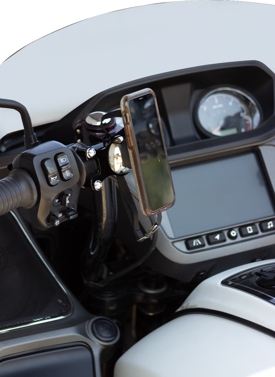 KLOCK WERKS iOmount™ Handlebar Switch Mount for Indian