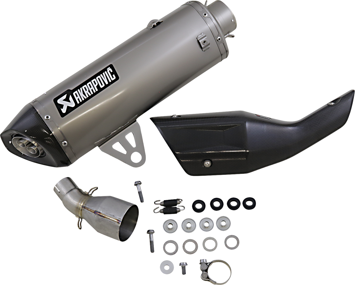 AKRAPOVIC Titanium Slip-On Line Scooter Muffler