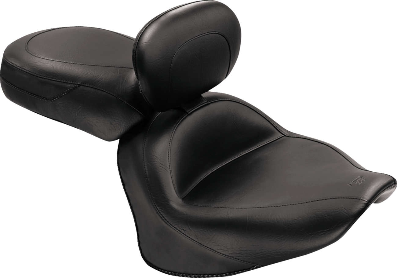 MUSTANG Vintage Wide Touring Seat With Driver Backrest